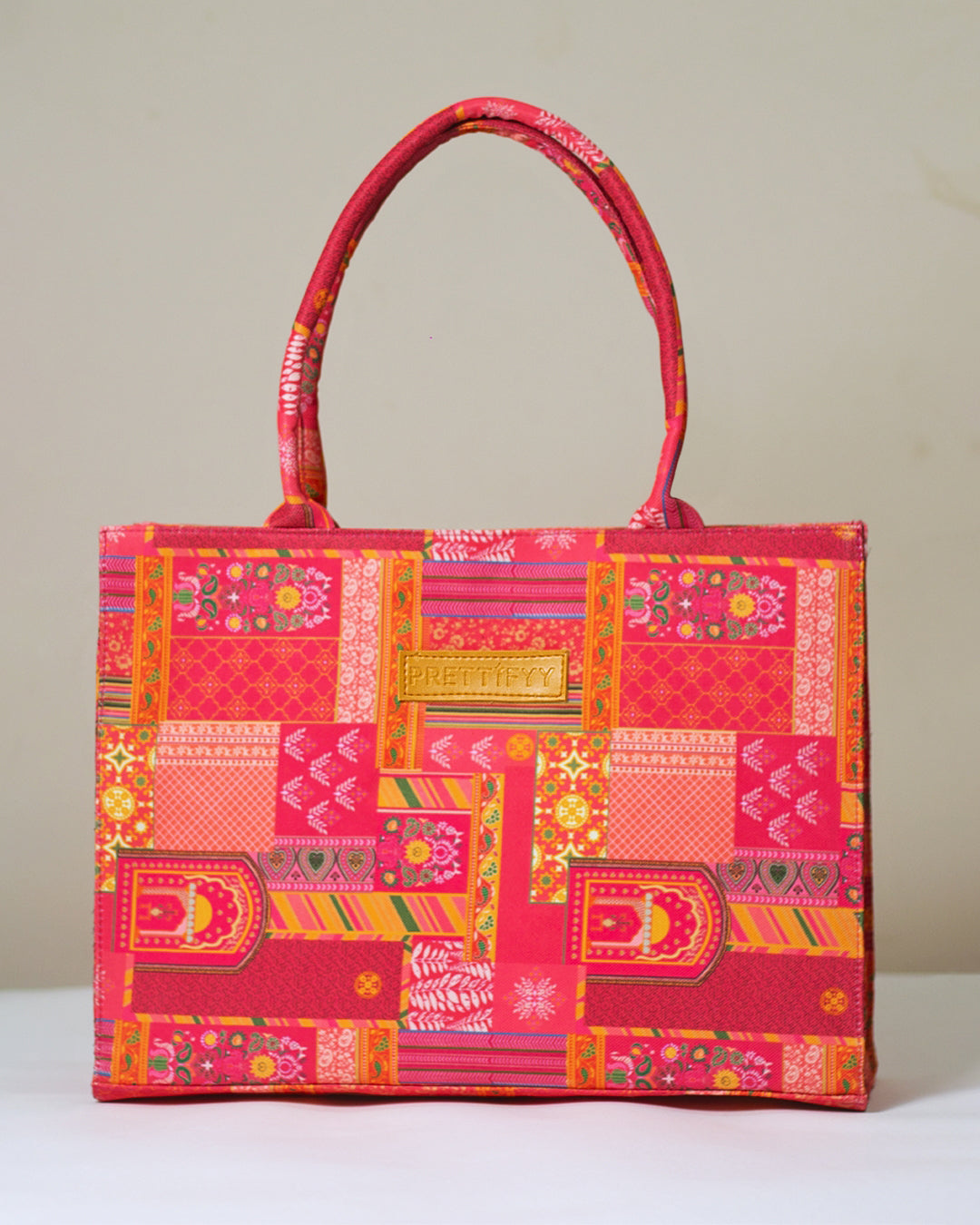 ROSY FLORA - PREMIUM QUALITY CANVAS BAG