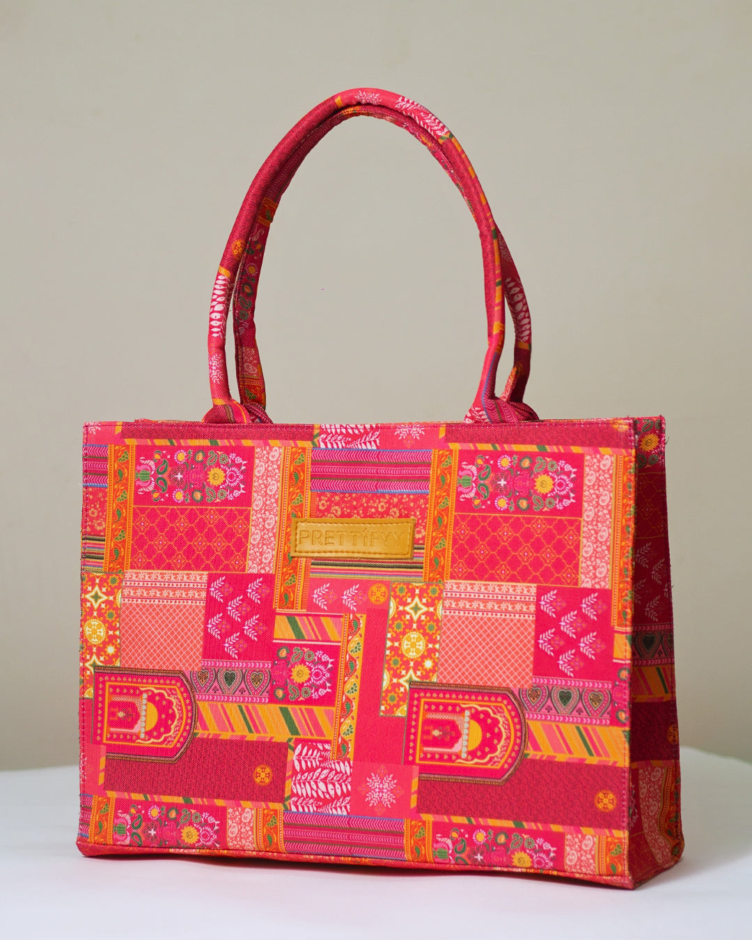 ROSY FLORA - PREMIUM QUALITY CANVAS BAG