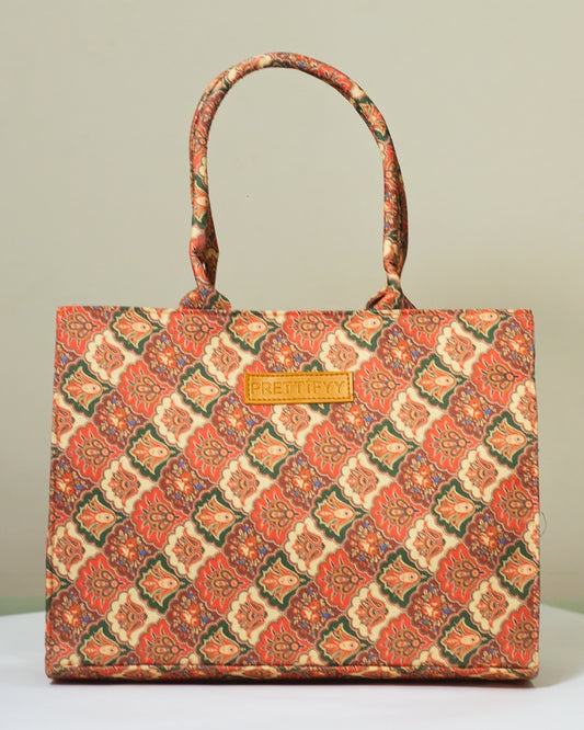 HERITAGE BLOOM - PREMIUM QUALITY CANVAS BAG